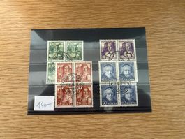 Pro Juventute Satz 1933 mit Voll ZentrumsStempel