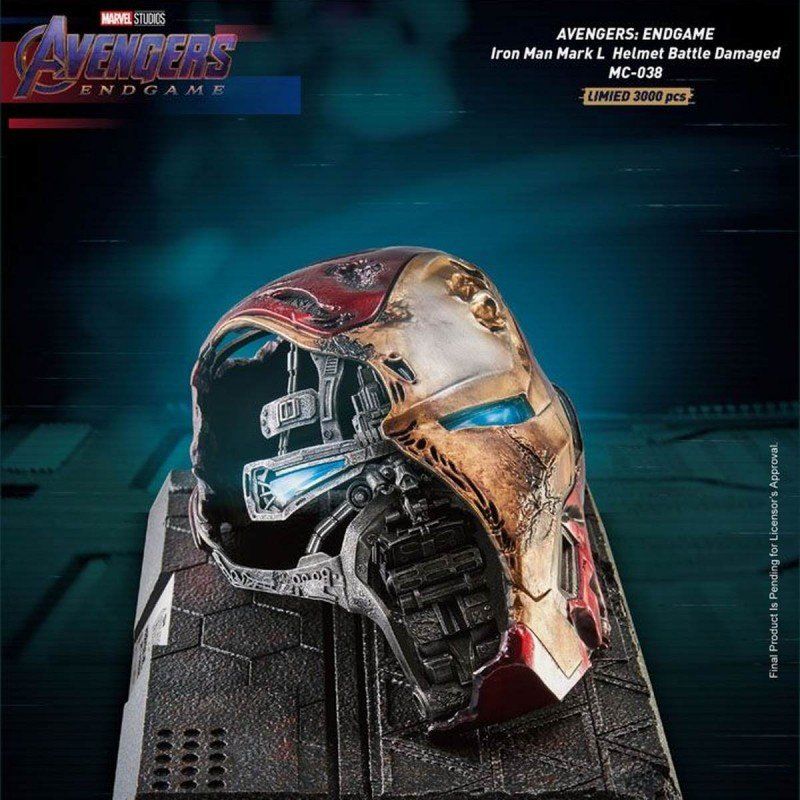 Figuren: Iron Man Mark50 Helmet Battle Damaged - Endgame – Neu (gemäss Beschreibung) aus Ormalingen von Joes03 1
