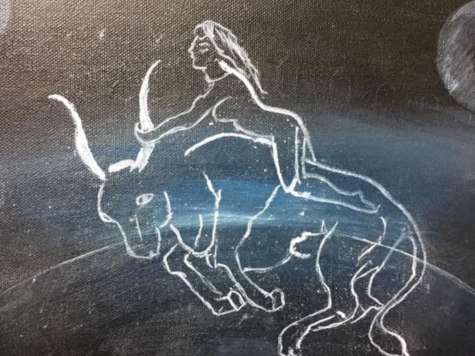 Dipinti: Horoskop:das Zeichen des Stier – Nuovo (secondo la descrizione) da Liestal venduto da marieugenia 1
