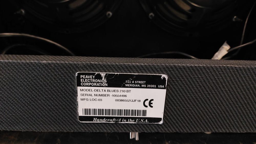Peavey Amplificatori: Peavey Delta Blues 210 USA mit Alnico Speakers – Usato da Fehraltorf venduto da danfoo123 6