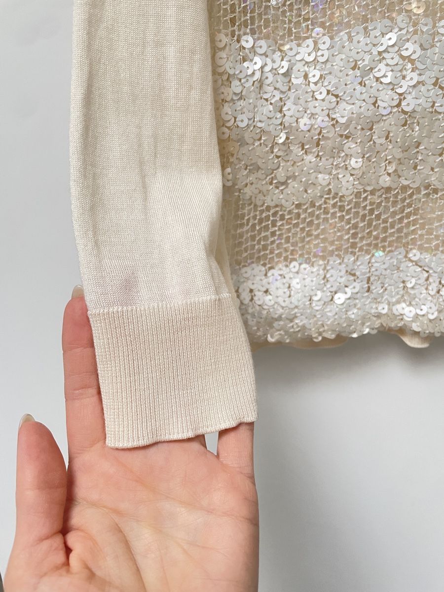 Louis Vuitton Maglioni & Felpe: Louis Vuitton Pailletten Knit – Usato da Stäfa venduto da Nicole093 5