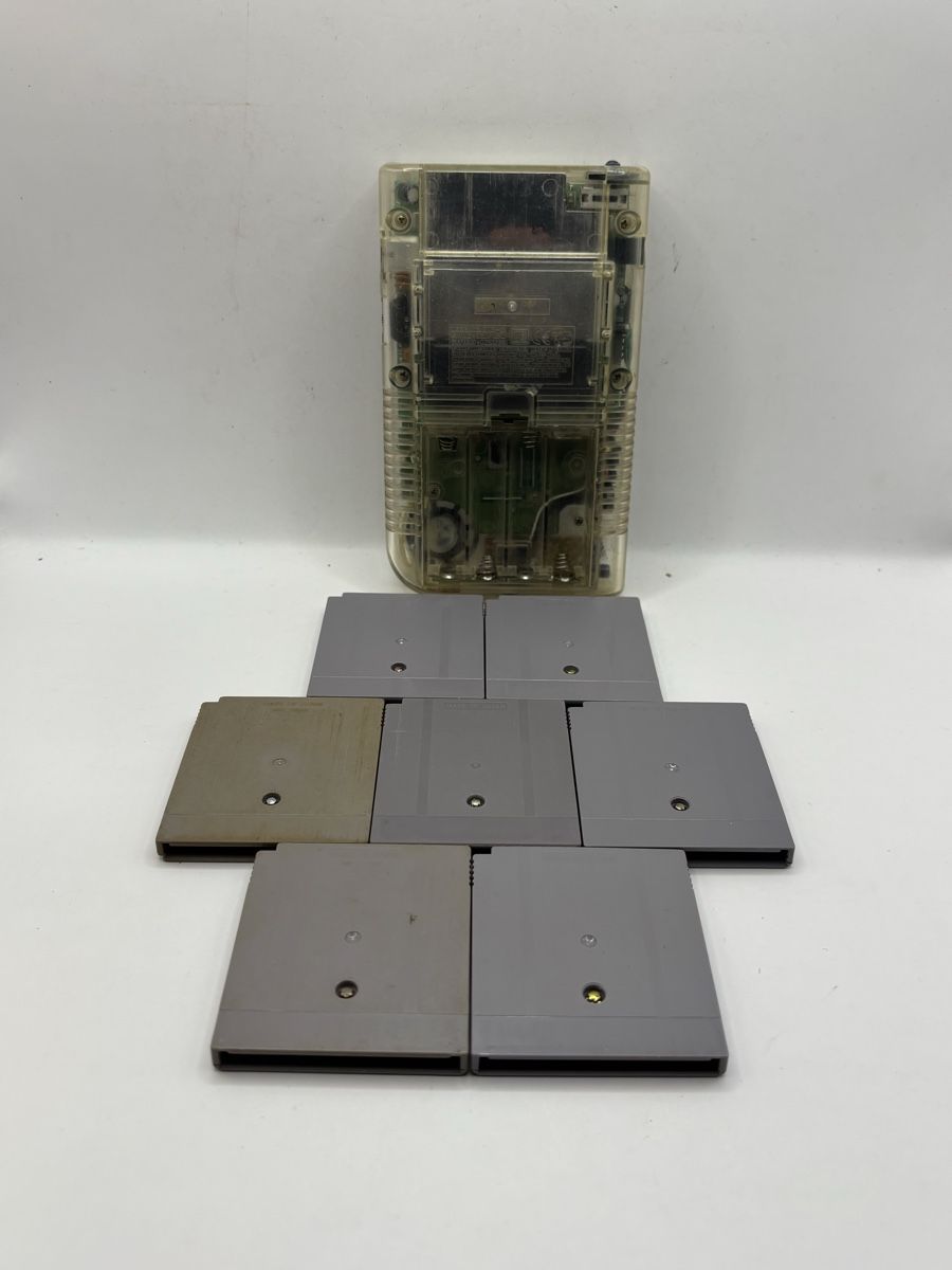 Nintendo Konsolen: Set GameBoy Classic Transparent + 7 Jeux – Gebraucht aus Genève von sho_67qj 6