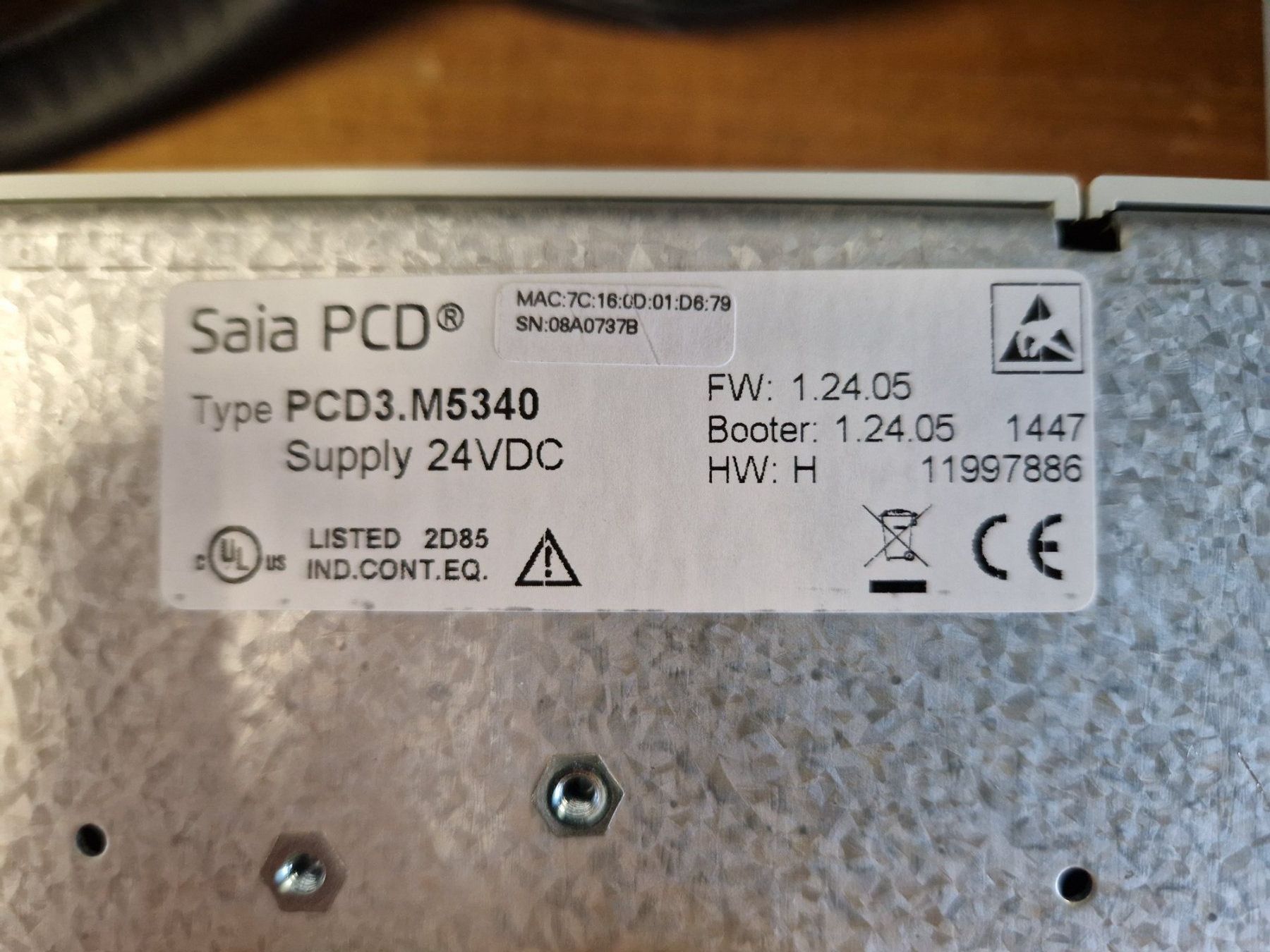 Componenti elettronici: PCD3.M5340 Ethernet Controller mit integrierten RS-232 – Usato da Rapperswil SG venduto da SecondhandSale 2
