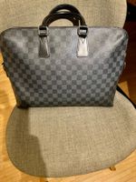 Louis Vuitton Black Damier Graphite Porte Documents