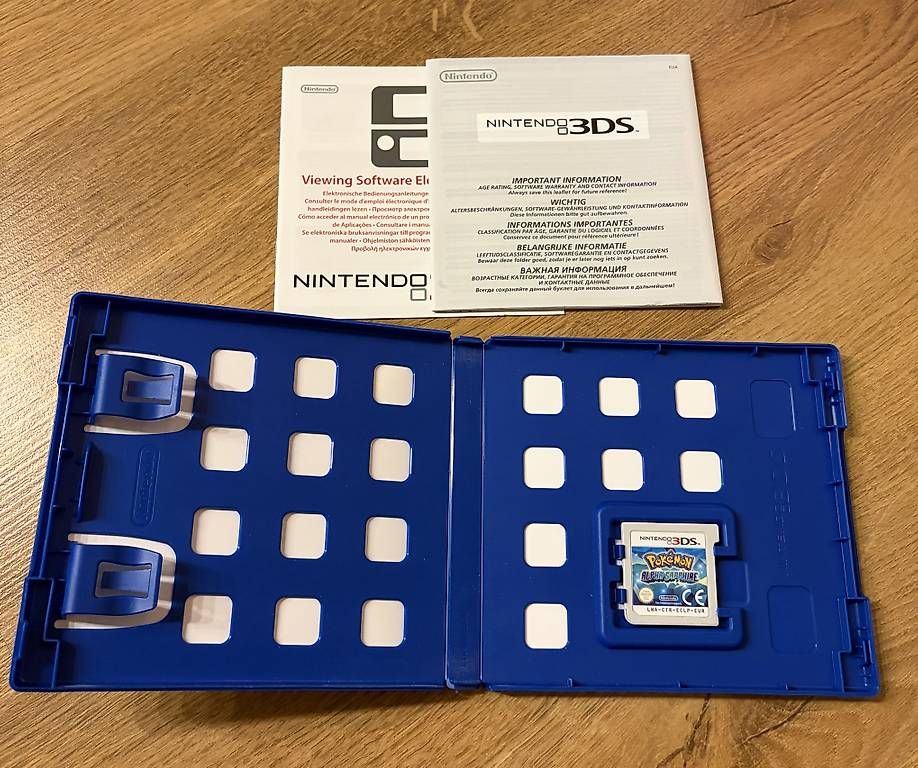Pokémon Jeux: Nintendo 3DS - Pokemon Alpha Saphir – D'occasion à Glattpark(Opfikon) par Beubeu44 2