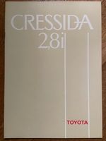 TOYOTA CRESSIDA 2,8i Prospekt 1985 - d/f/i - Markt Schweiz