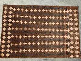 Gabbeh Teppich handgeknüpft, neu, original Persien, 63x93