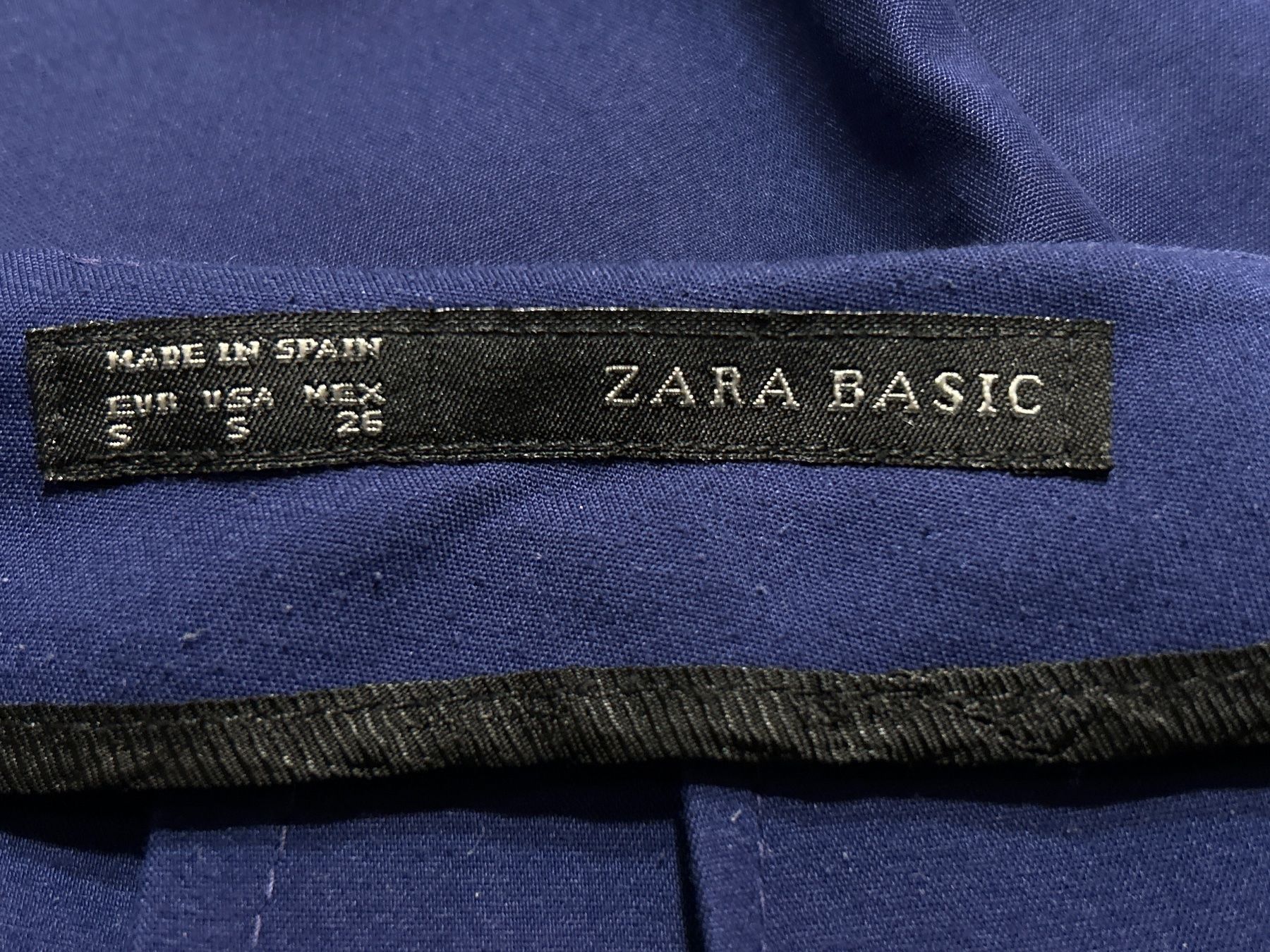 Zara Röcke: Jupe blau von Zara Basic Gr. S – Gebraucht aus Brunnen von Nala2929 5