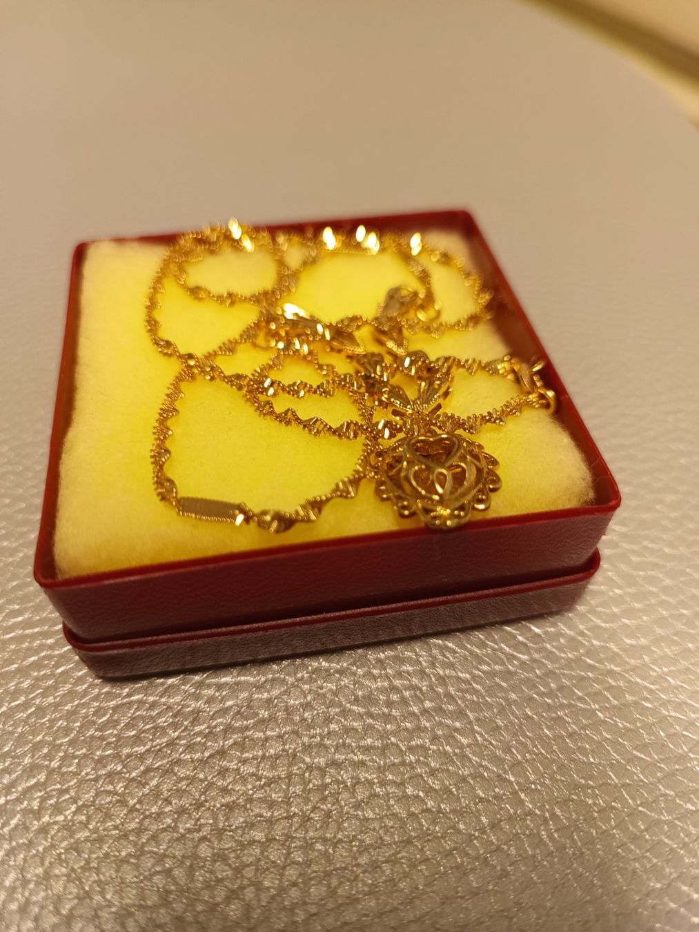 Catenine: Schmuck Goldige mit Medal in Herzform – Nuovo (secondo la descrizione) da Frümsen venduto da Swissline90 4
