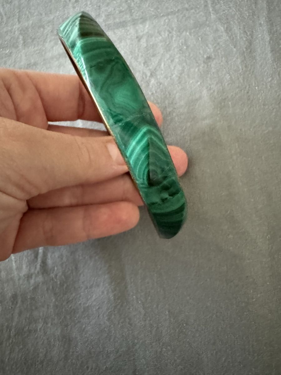 Bracciali & Braccialetti: Bracelet vintage malachite – Usato da Binningen venduto da Sophiescloset 3