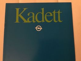 Opel Kadett D Verkaufsprospekt 26 Seiten Topzustand 9.1981