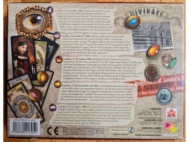 Spiele: Brettspiel "Divinare" – Gebraucht aus Zürich von Desmond01 1