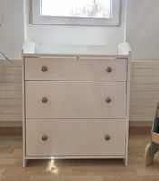 IKEA Hauga Kommode weiss mit 3 Schubladen