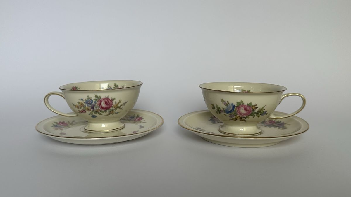 Rosenthal Set di piatti: 2 Rosenthal Selb Germany Winifred  – Usato da Aarwangen venduto da Wikipr