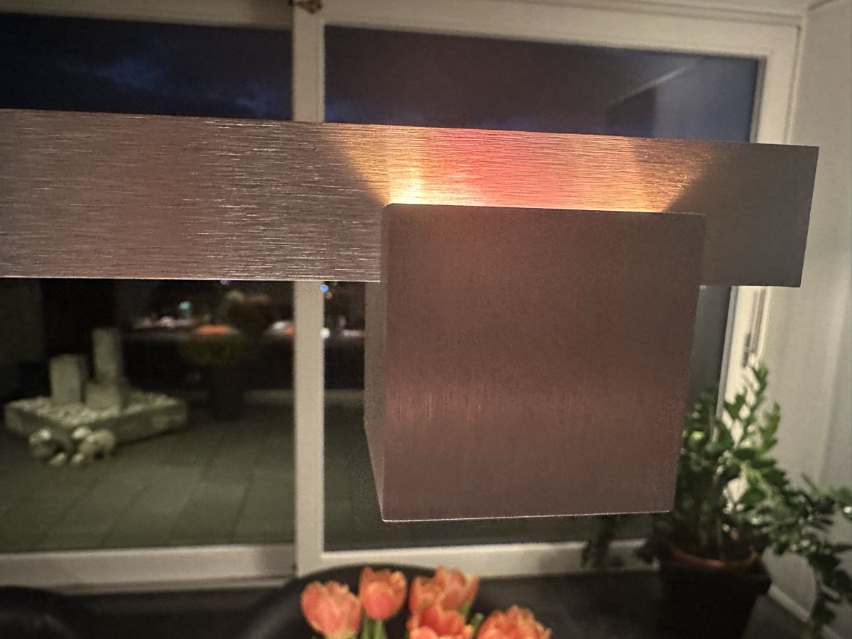 Lampen: Moderne Design Hängelampe, dimmbar, Edelstahl – Gebraucht aus Wettswil von haddy91 5