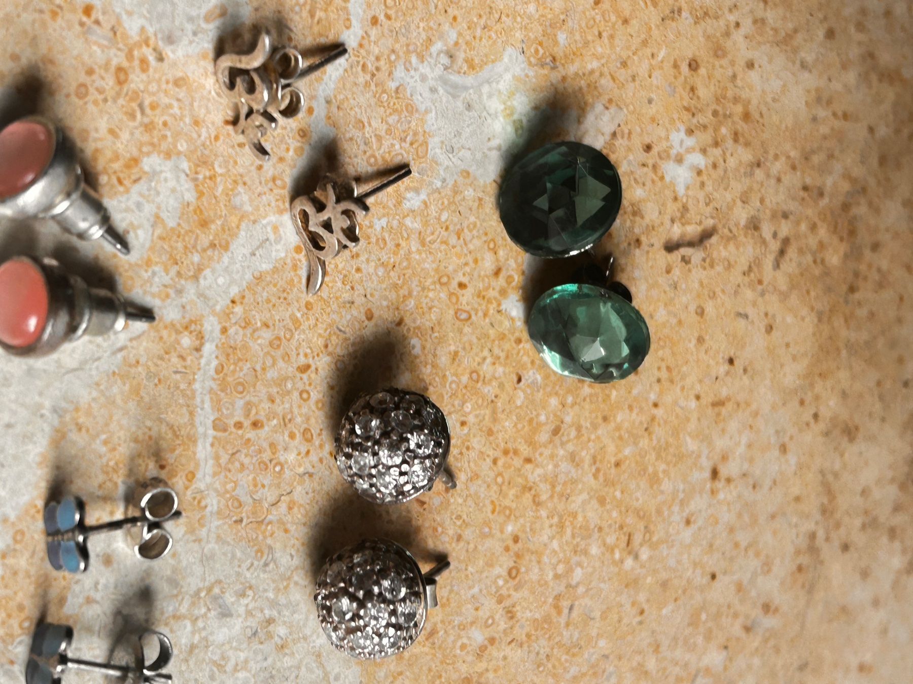 Orecchini pendenti & Orecchini a lobo: 8 paar ohrenringe  silber/Modeschmuck OM – Usato da Dittingen venduto da Bellevista 4