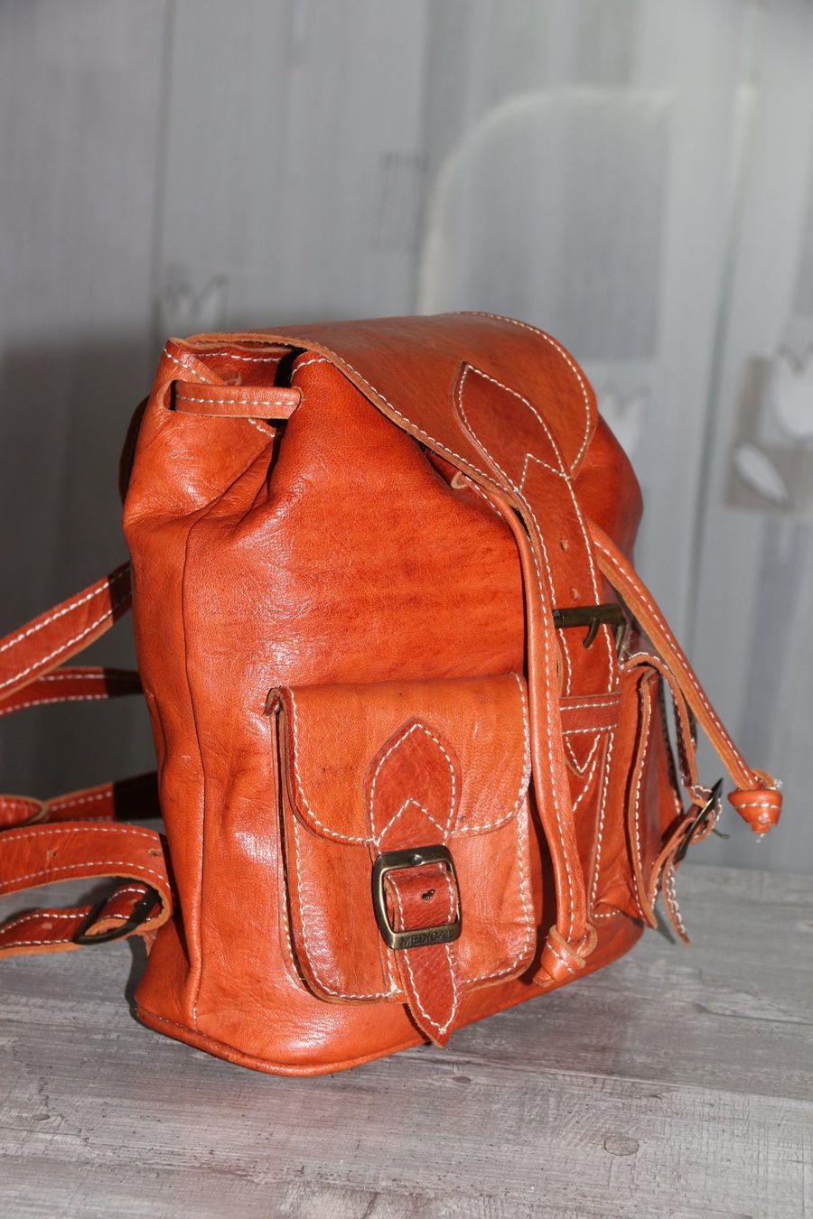 Zaini: Cooler echt Lederrucksack – Usato da Oberwil-Lieli venduto da Svetlana28 1