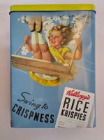 Kellogg's Rice Krispies Blechdose / Swing to Crispness