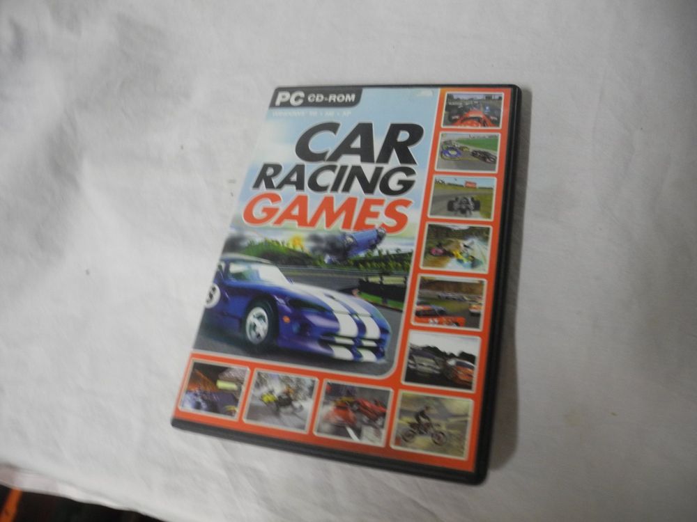 PC CD-ROM CAR RACING GAMES WINDOWS 98 - ME - XP RONDOMEDIA (Gebraucht ...
