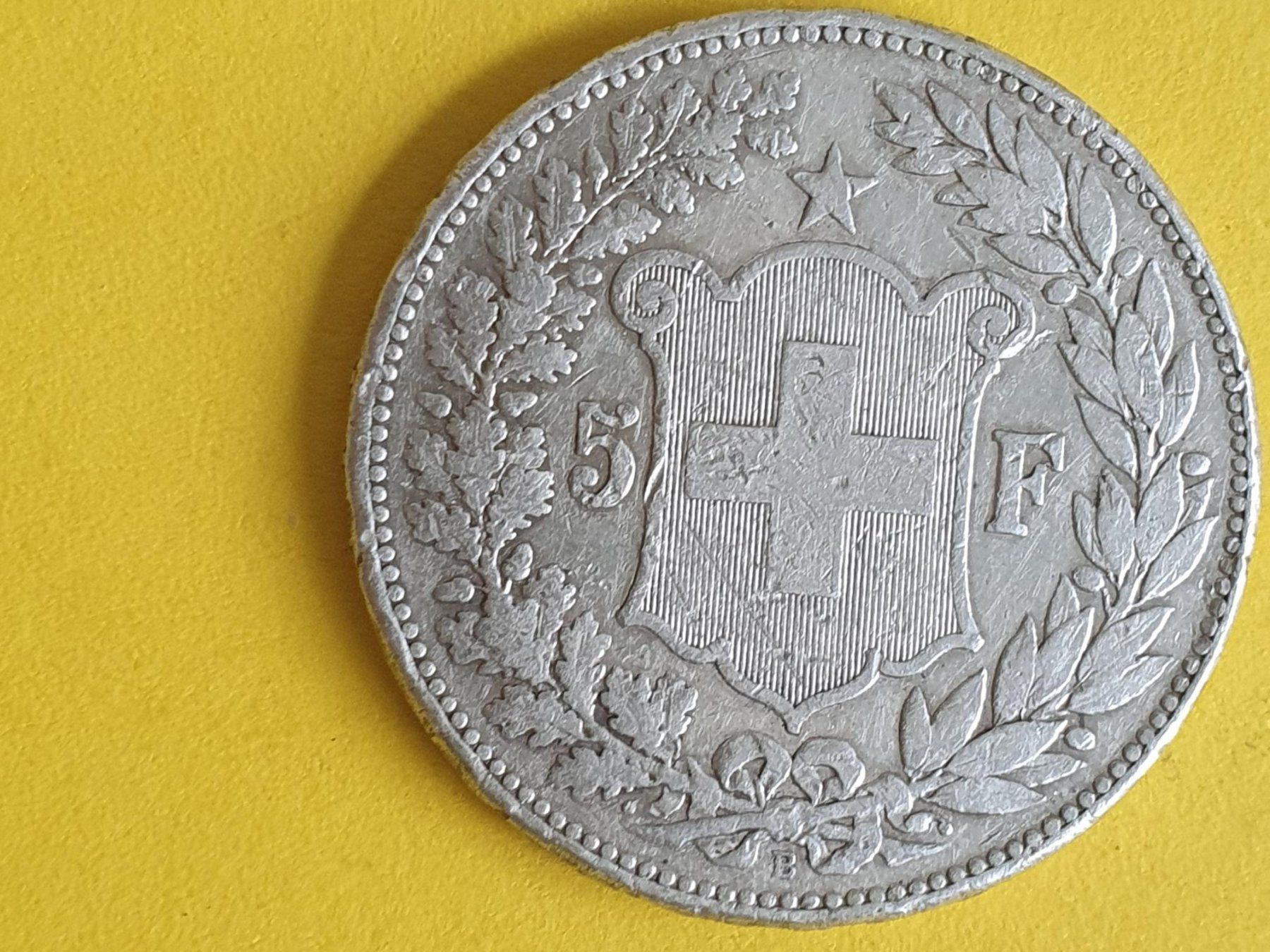 Tutti le monete: 5 Franken 1892 Silber ***( Poste A+ ) – Usato da luzern venduto da Jrouge 1