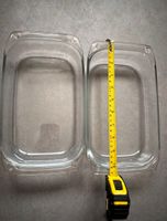 2er Set Auflaufformen aus Glas