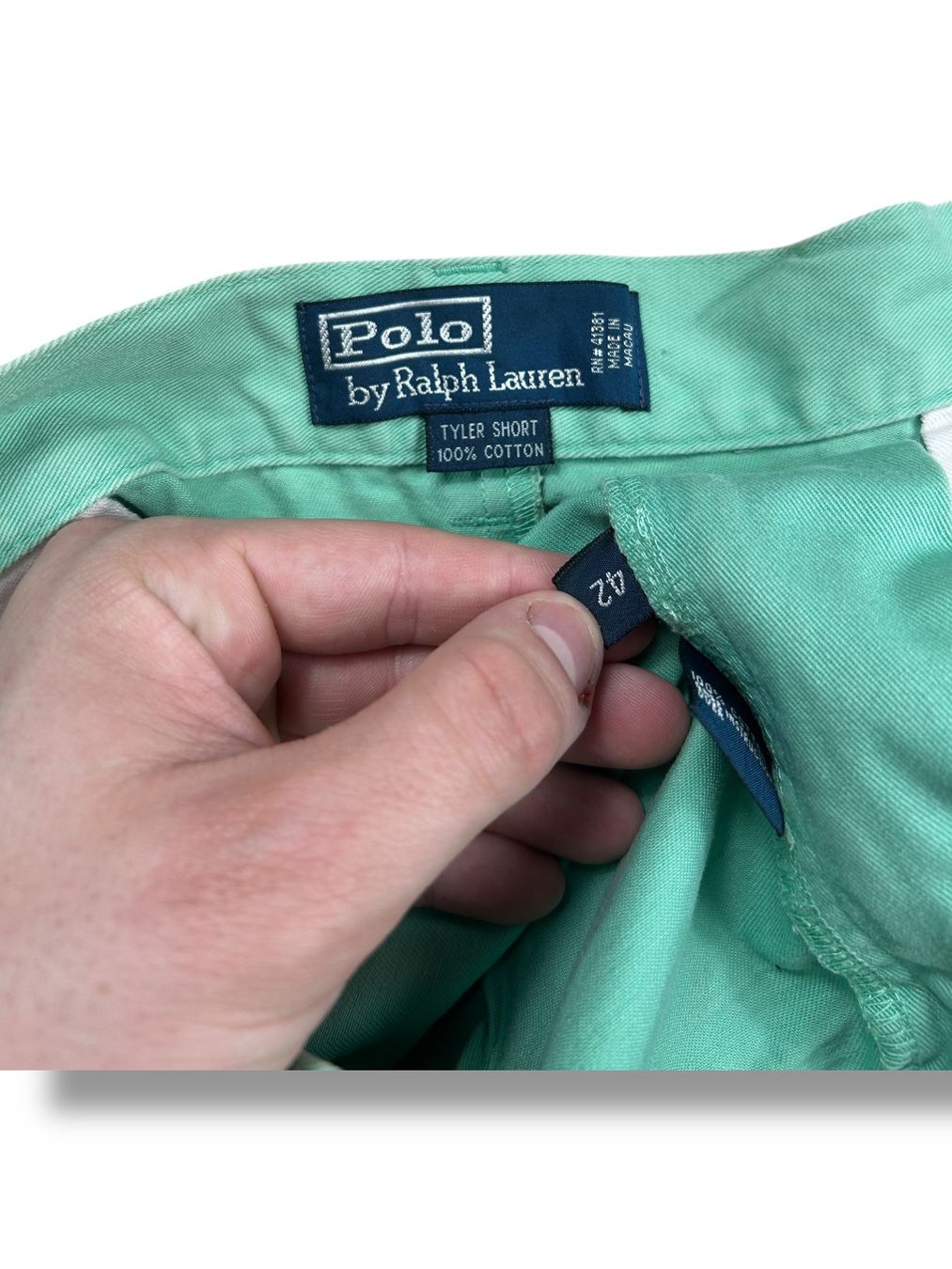 Ralph Lauren Pantaloni: Short Classic Chino Ralph Lauren Vert - W42 – Nuovo (secondo la descrizione) da Hauterive NE venduto da Leo_o 2