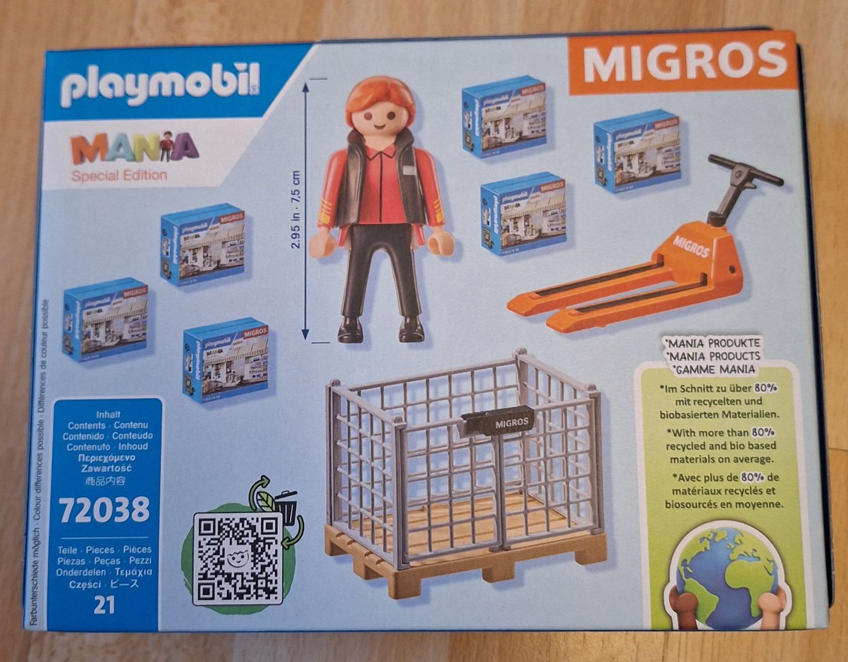 Playmobil Giocattoli: Playmobil Migros Mania, Special Edition – Nuovo e nell'imballaggio originale da Wettingen venduto da Egro2 1