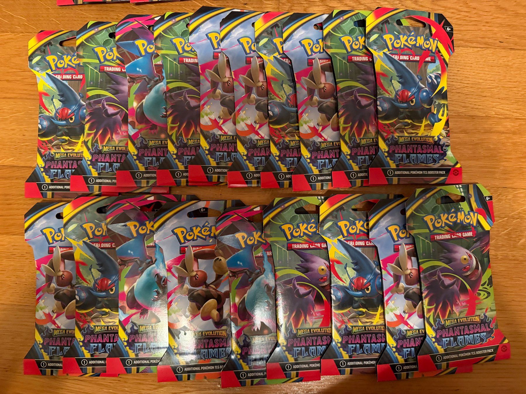 Pokémon Sammelbilder & Trading cards: 19x Pokémon Mega Evolution – Phantasmal Flames Booster – Gebraucht aus Dietikon von topkap 2