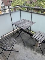 Outdoor dining table with 2 chairs