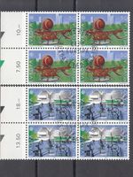 SBK 748 - 749 im 4er-Block mit ET
