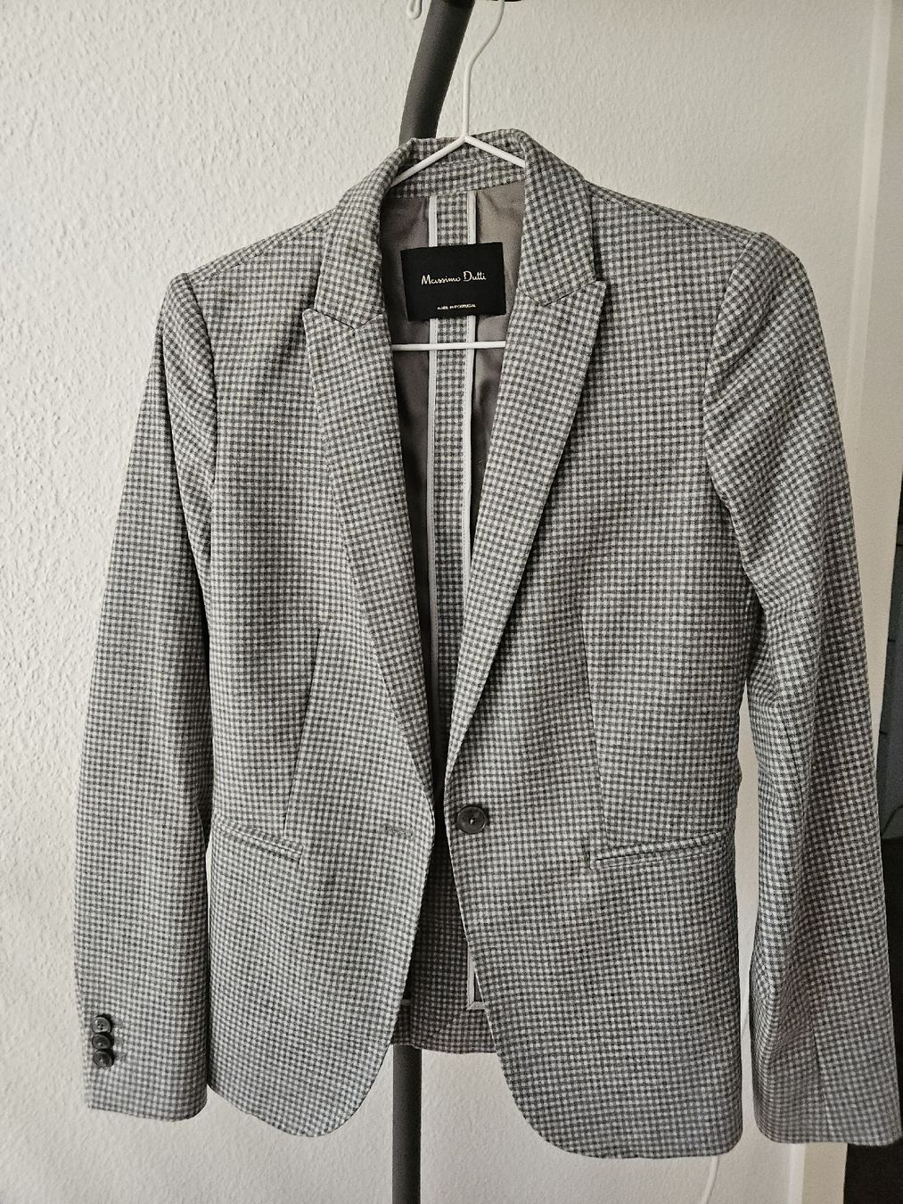 Massimo Dutti Giacche: Massimo Dutti Blazer, kariert, Grösse 34 – Usato da Zürich venduto da LK0138