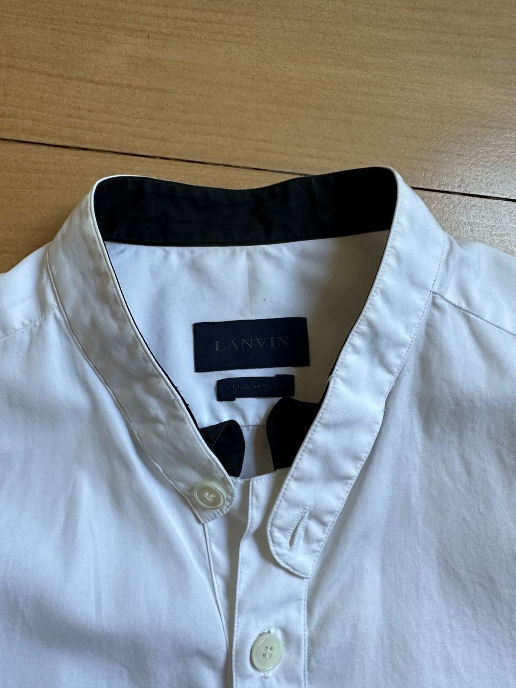 Lanvin Camicie: LANVIN - Hemd weiss 39 – Usato da Zürich venduto da Diazaio 3