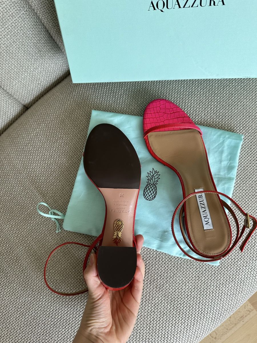 Aquazzura Damenschuhe: Aquazurra Olie Sandal – Neu (gemäss Beschreibung) aus Schaffhausen von LisaU 1