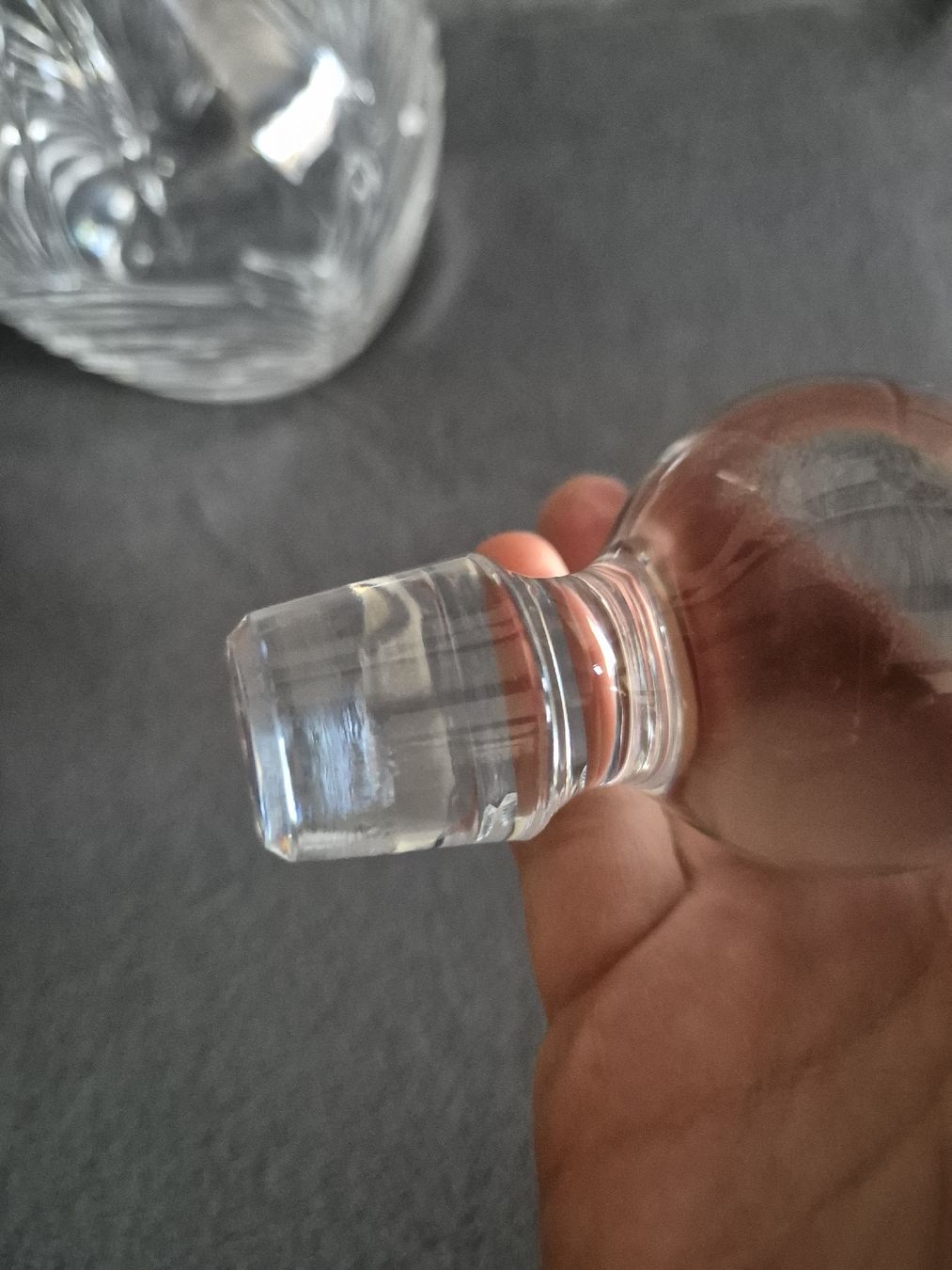 Caraffe: Kristallkaraffe  mit geschliffenem Dekor  – Usato da Eschlikon TG venduto da zuzanka80 6