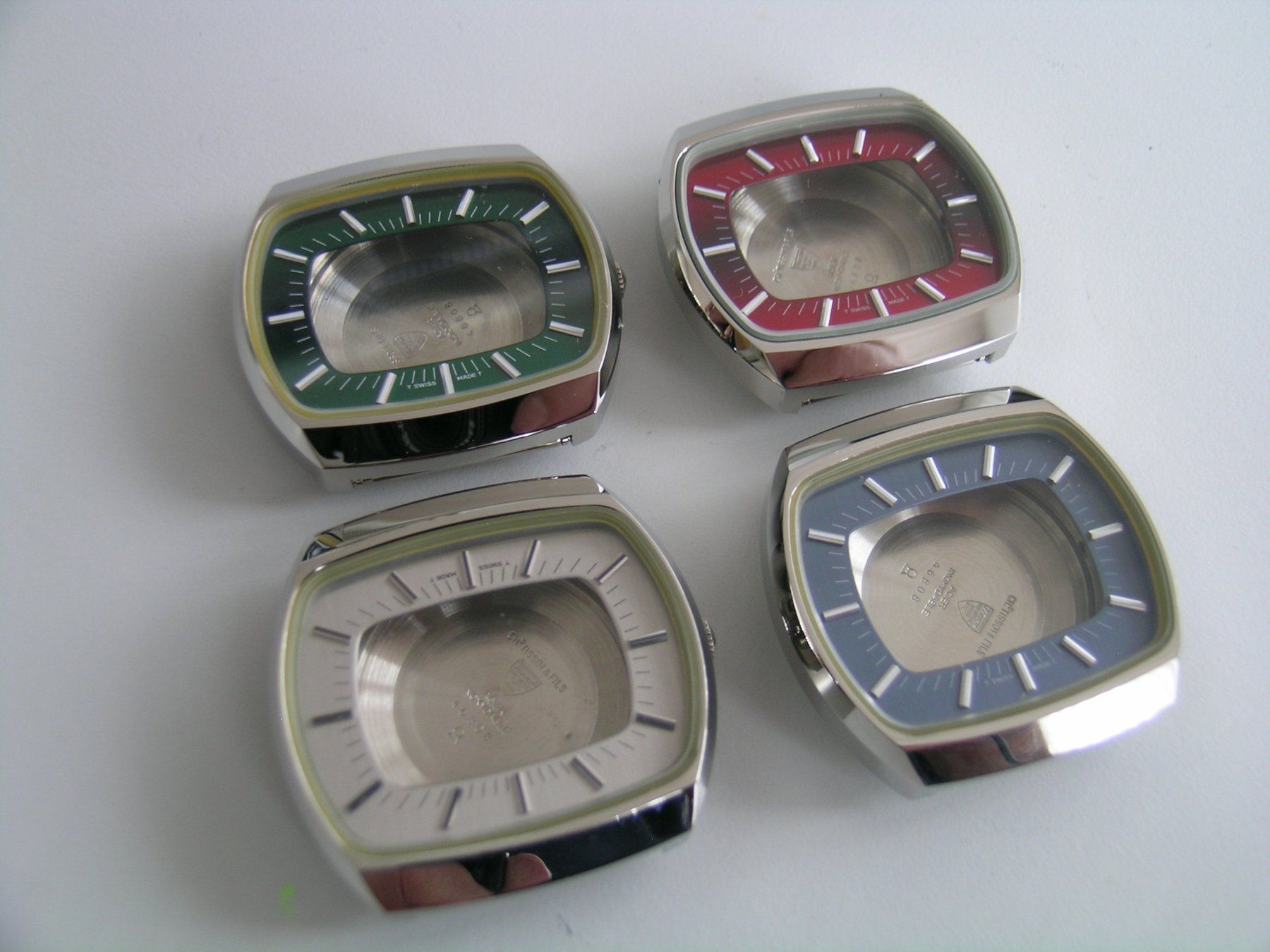 Tissot Orologi: TISSOT: 1 Uhrgehäuse Stahl Ref. 46808 – Nuovo (secondo la descrizione) da Grenchen venduto da esa-9162-9164