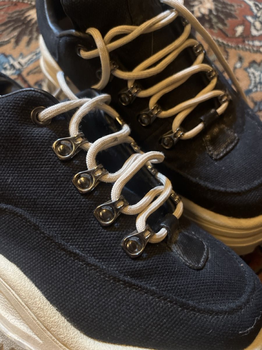 Herrenschuhe: Eytys Sneaker, Black Canvas Angel, 38 – Gebraucht aus Winterthur von serc.e 3