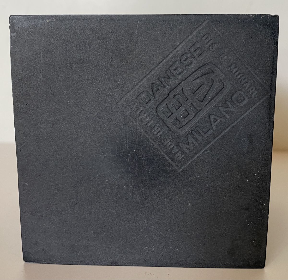 Portacenere: Vintage Aschenbecher Danese Cubo – Usato da Sarnen venduto da Paris99 7