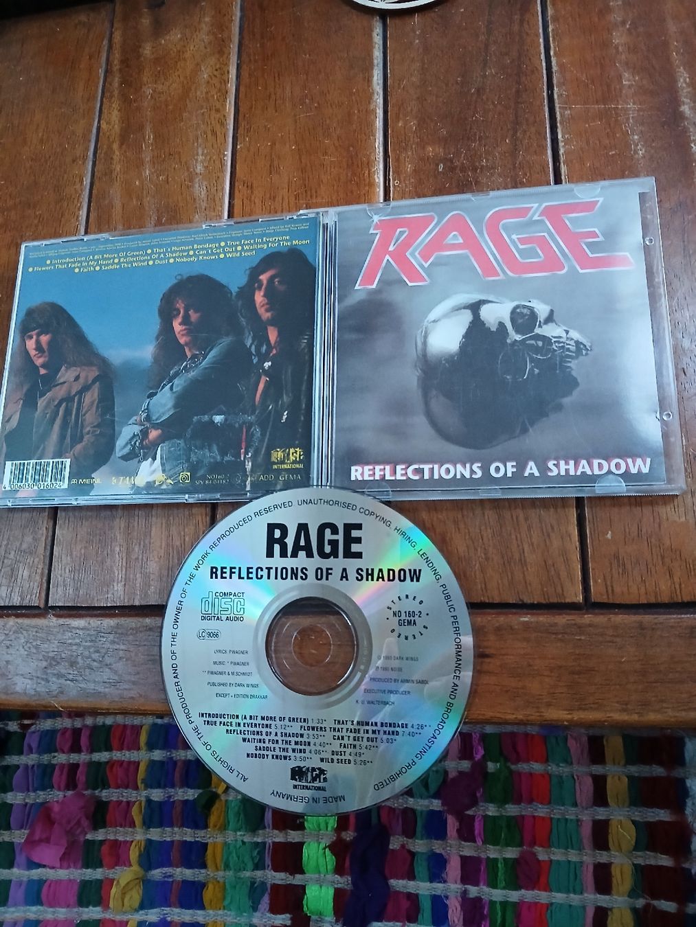 CDs: rage - reflections... – Gebraucht aus St-Cergue von VeganWarrior