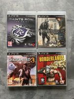 Saints Row The Third, Borderlands, Uncharted 3, Crysis 2 PS3