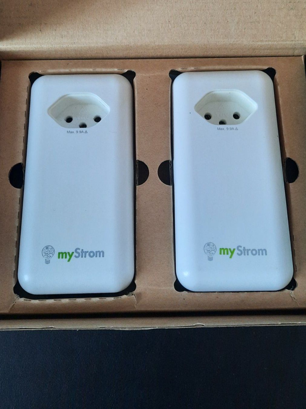 myStrom Unità & Adattatore: MyStrom ECO LAN Starter-Kit, Powerline, 500 Mbps – Usato da Baden venduto da Boroda 1