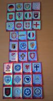 EURO 2024 Alle Wappen- Topps Glitzer Swiss Edition