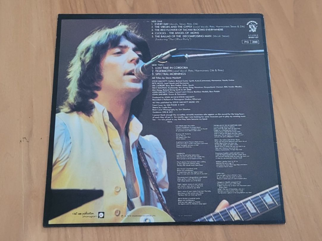 Vinyles: LP  Steve Hackett – D'occasion à Martigny par MZ-67 1