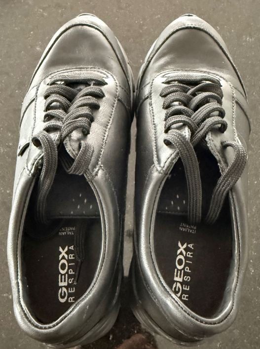 Geox Scarpe da donna: schwarze Leder GEOX Schuhe, Grösse 37 – Nuovo (secondo la descrizione) da Rothenburg venduto da Patri00