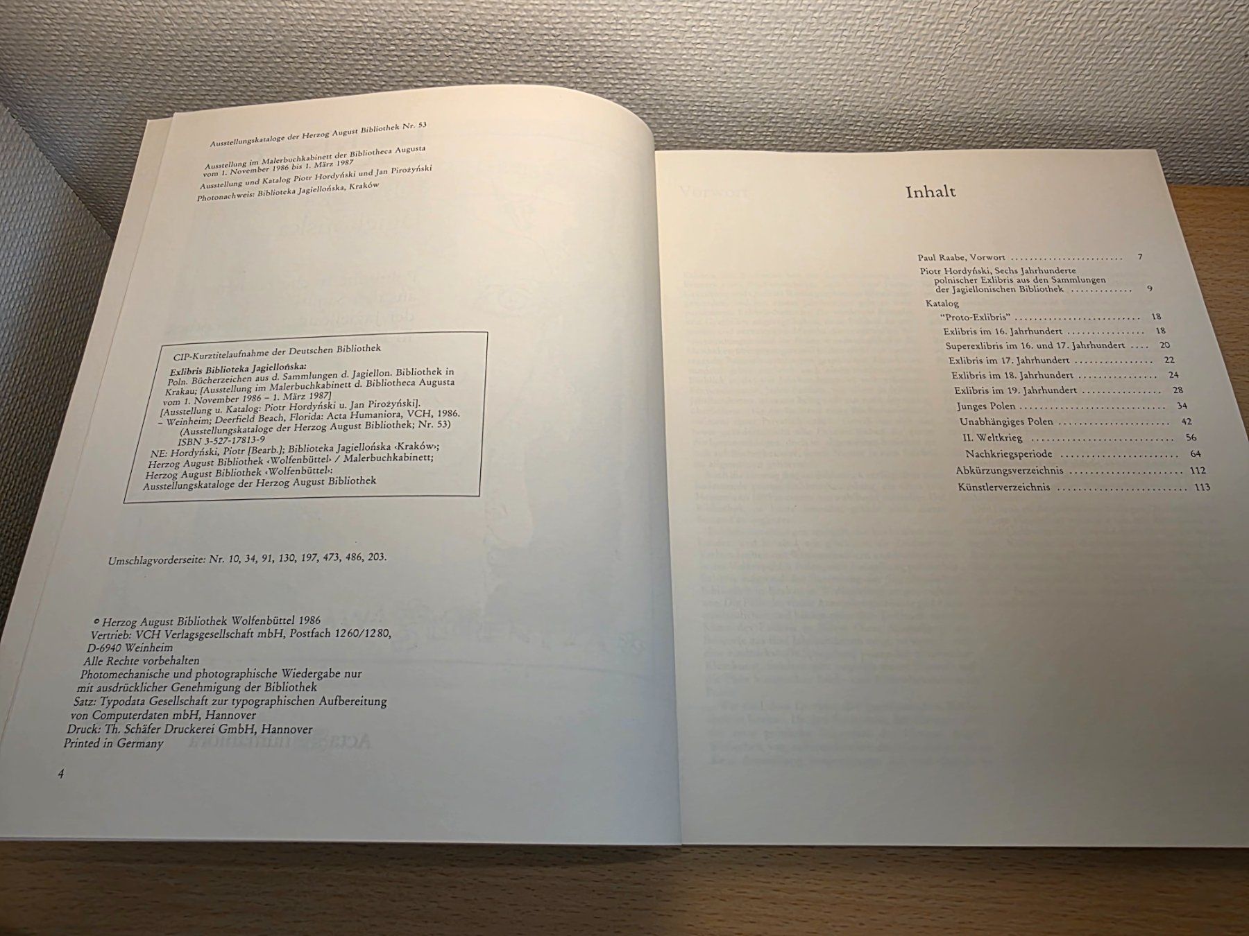 Libri: Polnische Exlibris-Kunst Katalog Herzog August Bibliothek – Usato da Herisau venduto da Dinge-in-Bewegung 3