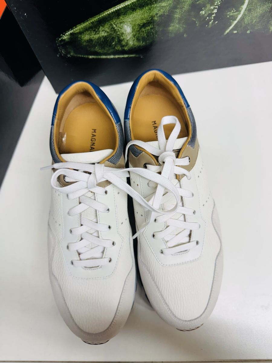 Scarpe da uomo: Baskets MAGNANNI blanches élégantes pointure 40 – Nuovo e nell'imballaggio originale da Brügg BE venduto da Goob 3