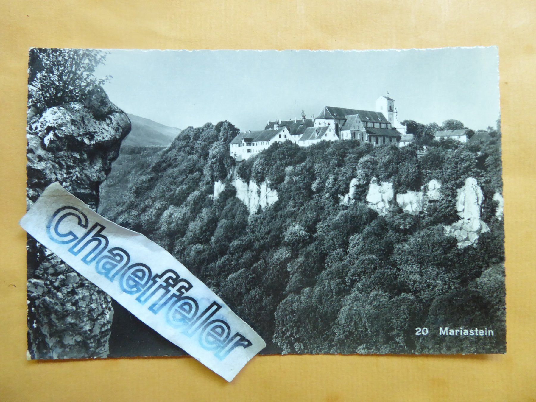 Cartoline postali: 1956 Marienstein – Usato da Zürich venduto da Chaeffeler