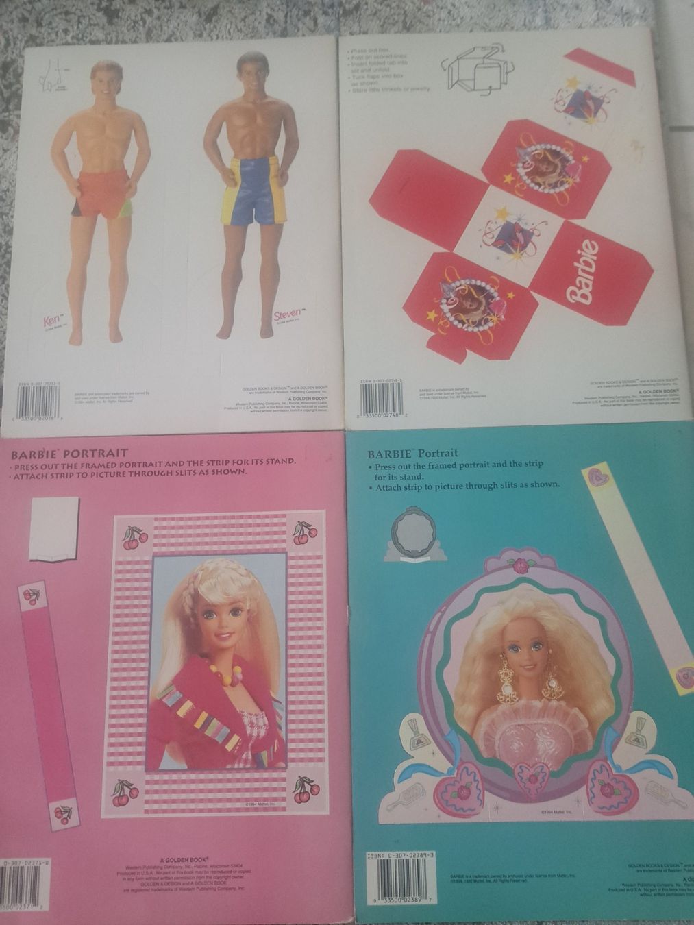 Bambole: 4x Barbie Papier Doll – Nuovo e nell'imballaggio originale da Saas Grund venduto da IvanaXY 1