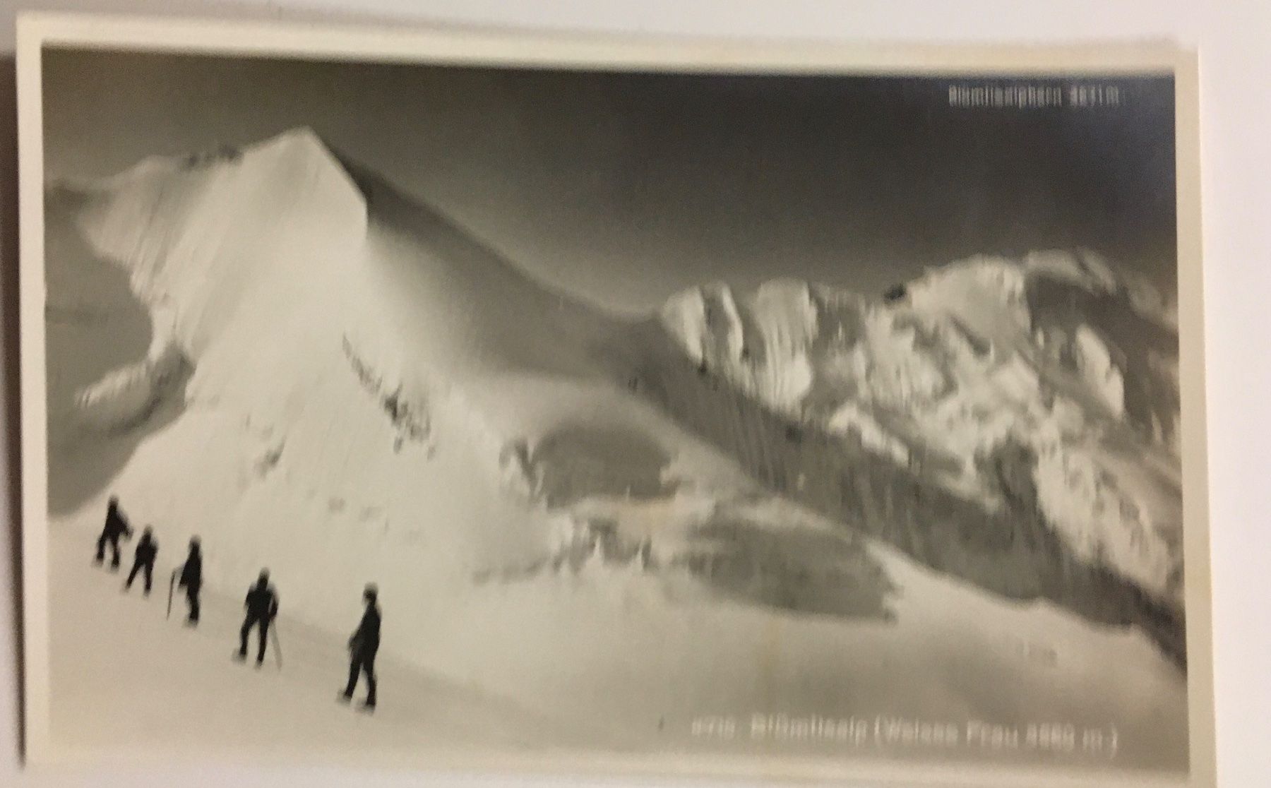 Cartes postales: Blüemlisalp, Bergsteigen, TOP – D'occasion à Frauenfeld par Merk52