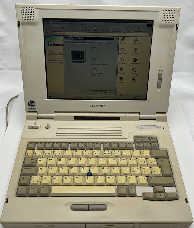HP Compaq LTE 5100 Vintage Laptop Kaufen auf Ricardo