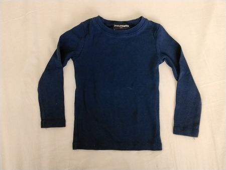 Sweatshirt / Longshirt dunkelblau Gr. 104 Vögele